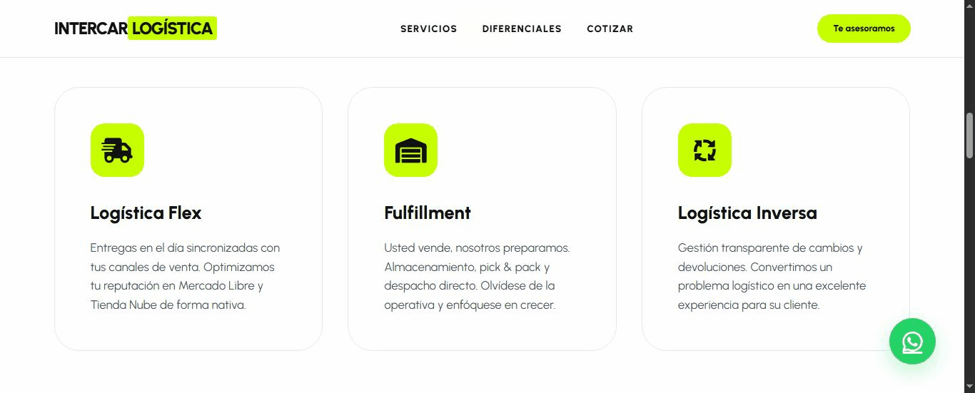 Demo de Intercar Logística